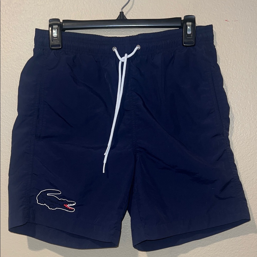 Lacoste Nylon Swin Trunks (lined)